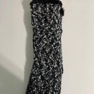 Black & gray fleece slipper socks-brand new-